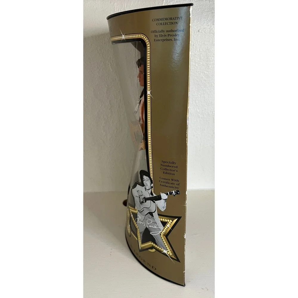 Hasbro Elvis Presley Jailhouse Rock Doll 1993 Gold Box Collector Edition Red NEW